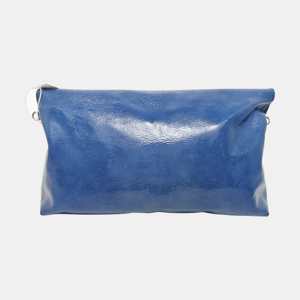 Calfskin Shoulder Bag Blue