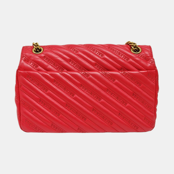 BB Quilted Calfskin Red