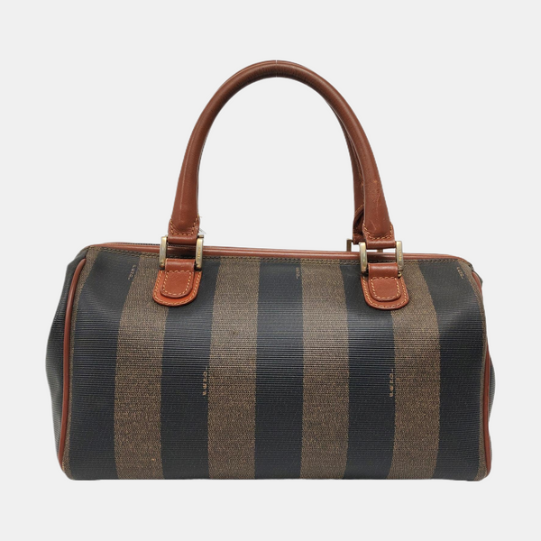 Pequin Coated Canvas Brown