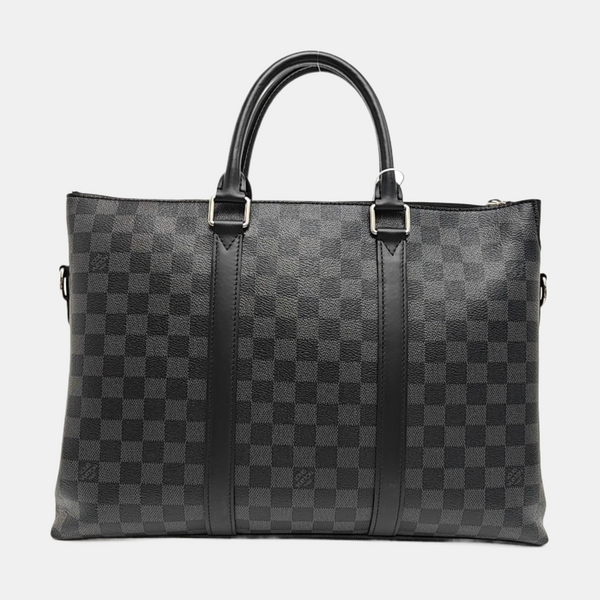 PORTE-DOCUMENTS Damier Graphite Coated Canvas Gray