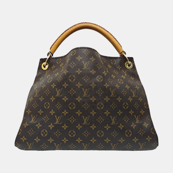 ARTSY MM Monogram Coated Canvas Brown