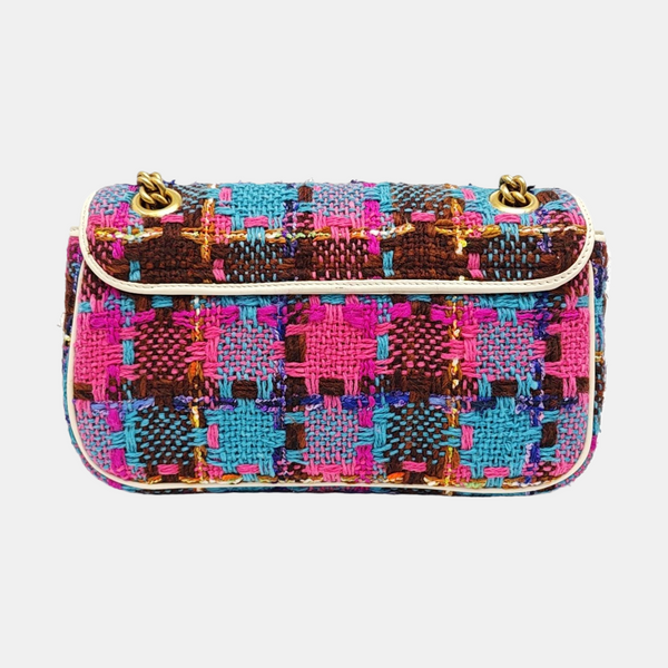 GG Marmont Small Wool Multicolor