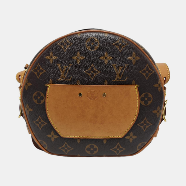 BOITE CHAPEAU MM Monogram Coated Canvas Brown