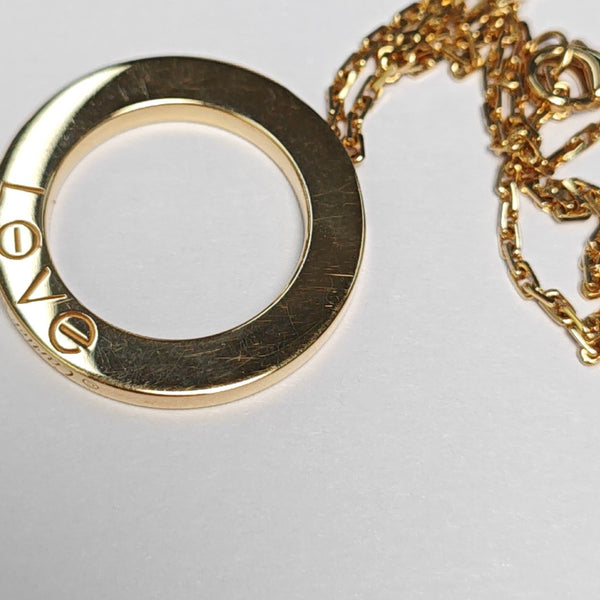 LOVE 18k Rose Gold Necklace
