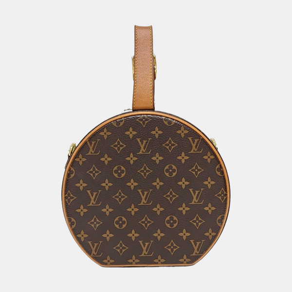 BOITE CHAPEAU PM Monogram Coated Canvas Brown