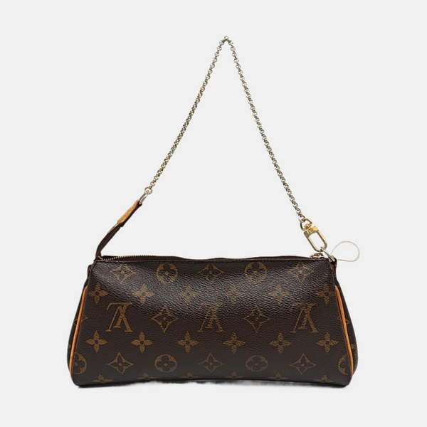 EVA Monogram Coated Canvas Brown