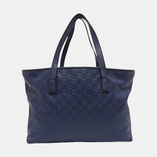 GG Imprime Monogram Calfskin Blue