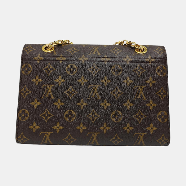 VICTOIRE Monogram Coated Canvas Brown