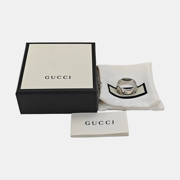Blind For Love 925 Sterling Silver Ring EU 63