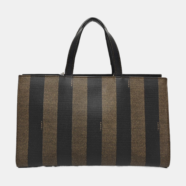 Coated Canvas Shoulder Bag Multicolor