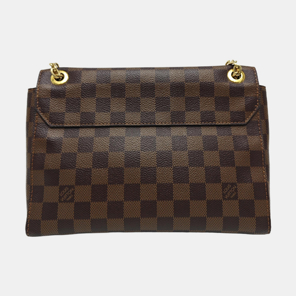 VAVIN PM Damier Ebene Coated Canvas Brown