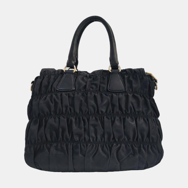 Gaufre Nylon Black