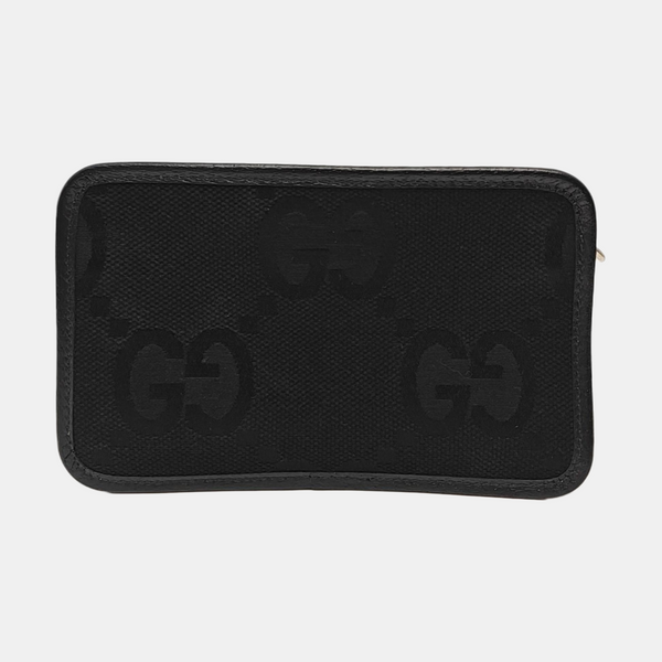 Monogram Canvas Shoulder Bag Black