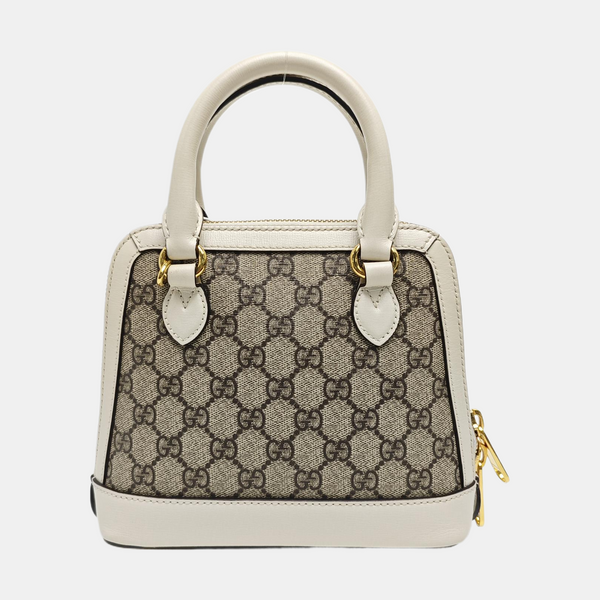 Horsebit 1955 Mini Coated Canvas Beige