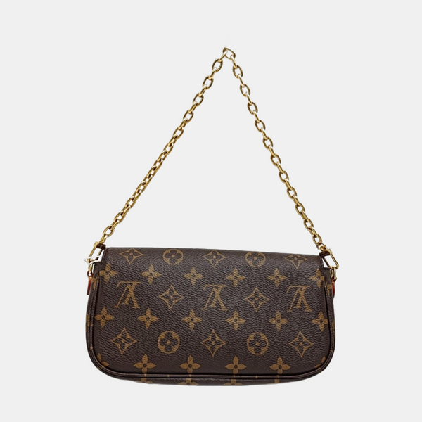 IVY Monogram Coated Canvas Brown