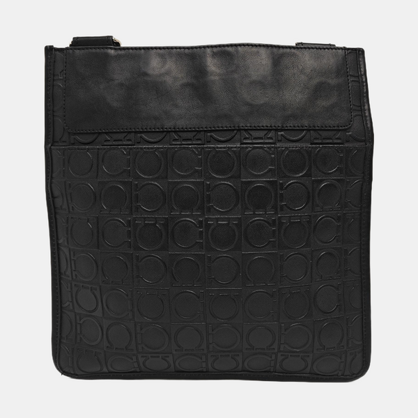 Calfskin Shoulder Bag Black