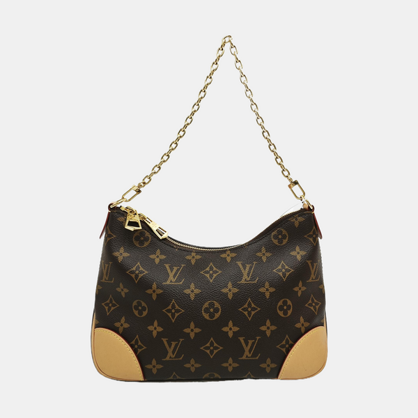 BOULOGNE Monogram Coated Canvas Brown
