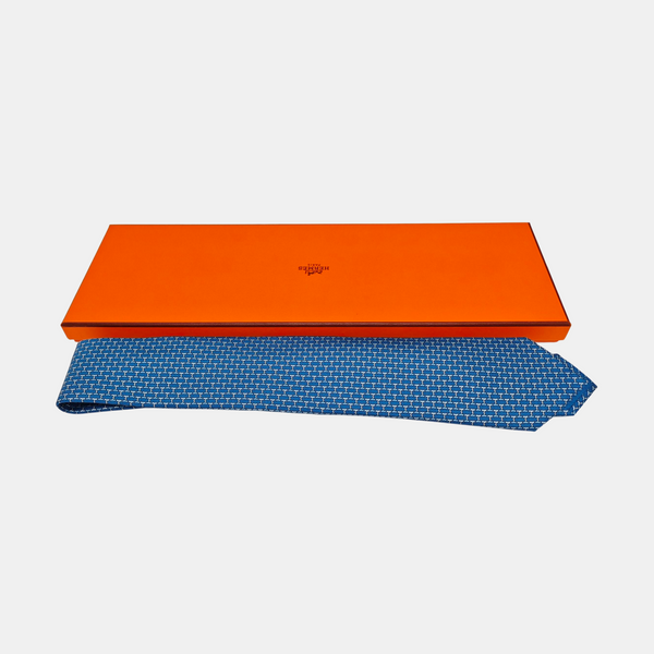 Mulberry Silk Tie Blue