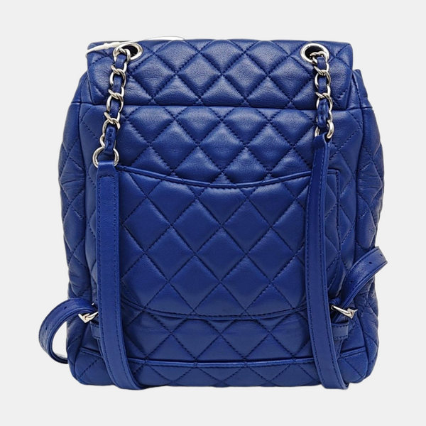 URBAN SPIRIT Small Quilted Lambskin Blue