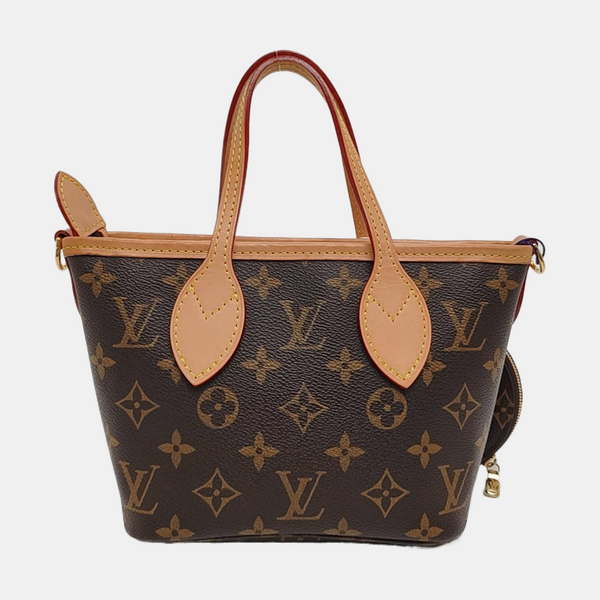 NEVERFULL BB Monogram Coated Canvas Brown