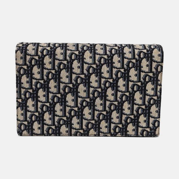 Saddle Mini Oblique Canvas Blue