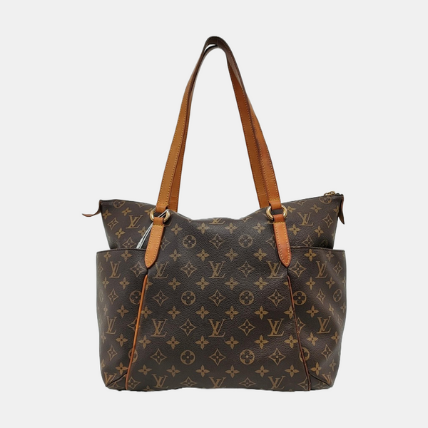 TOTALLY MM Monogram Coated Canvas Brown