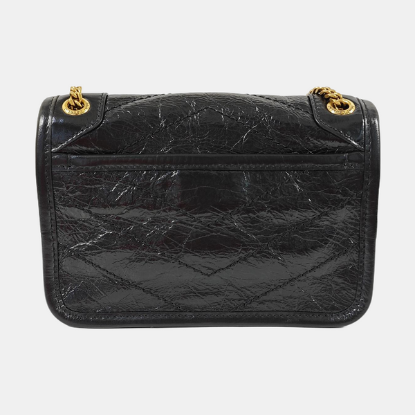 NIKI Mini Quilted Calfskin Black