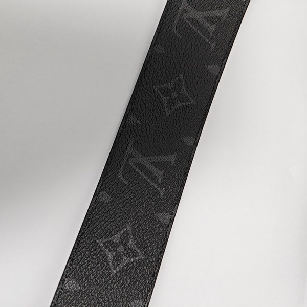 Coated Canvas Belt Black