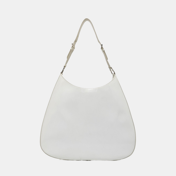 Cleo Medium Calfskin White