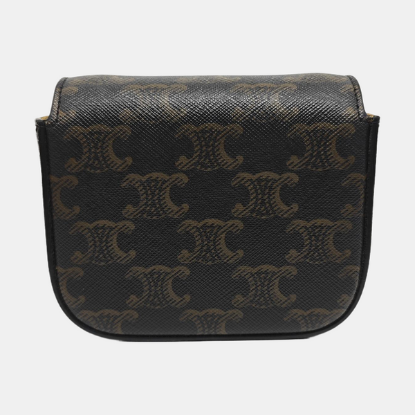 TRIOMPHE Mini Coated Canvas Black