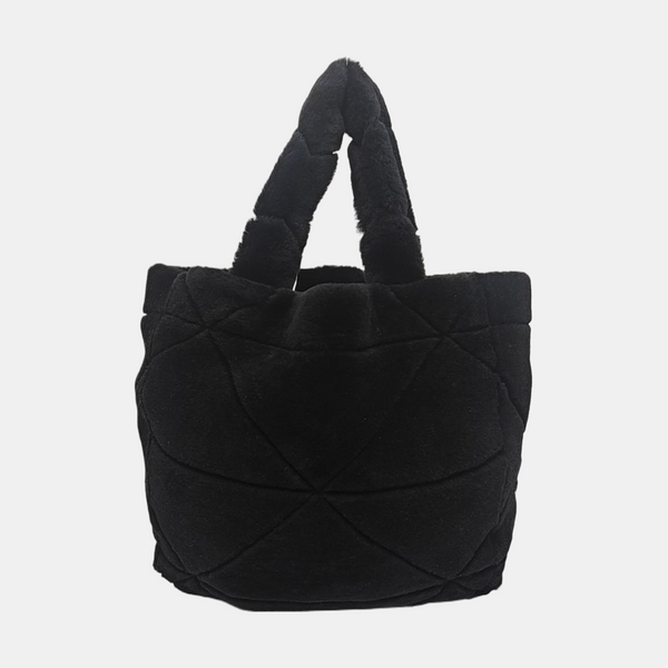 Quilted Sheepskin Black