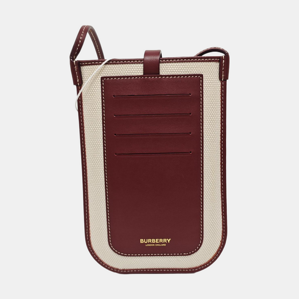 Canvas Crossbody Bag White