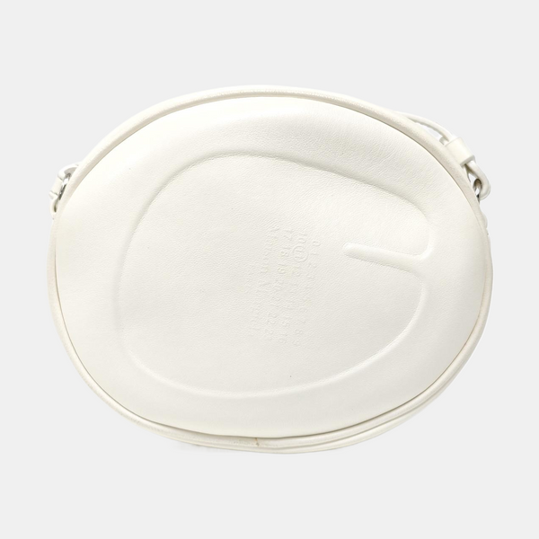 Lambskin Crossbody Bag White