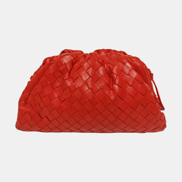 The Pouch Mini Lambskin Orange