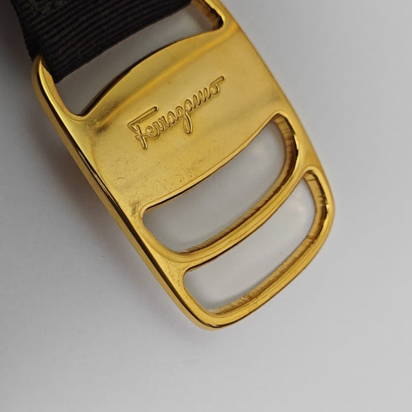 Fabric Belt Brown