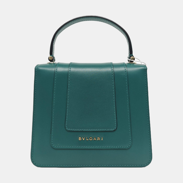 SERPENTI FOREVER Small Calfskin Green