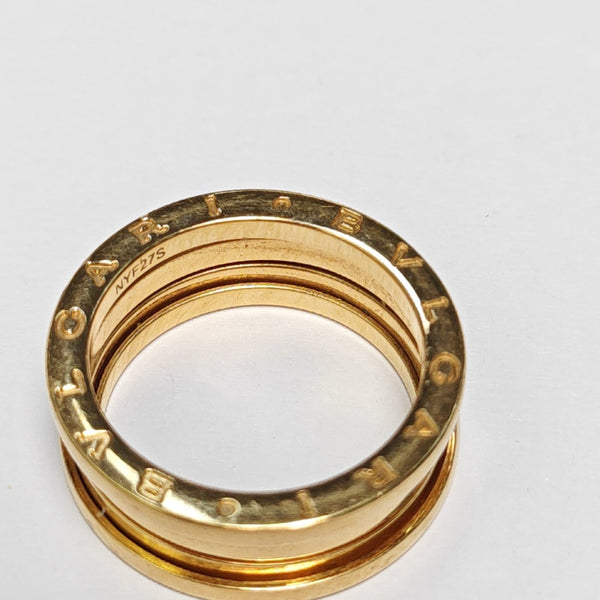B.ZERO1 18k Gold Ring EU 59