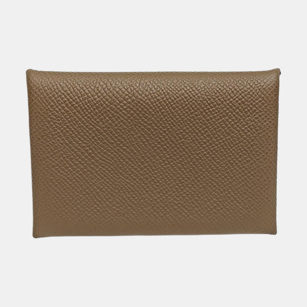 Calvi Epsom Gray Card Holder