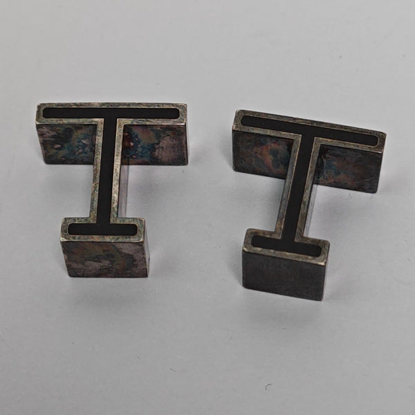 Metal Cufflink Gray