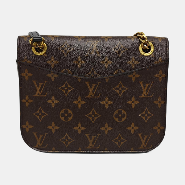 PASSY Monogram Coated Canvas Brown