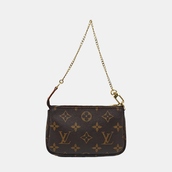 ACCESSOIRES Mini Monogram Coated Canvas Brown