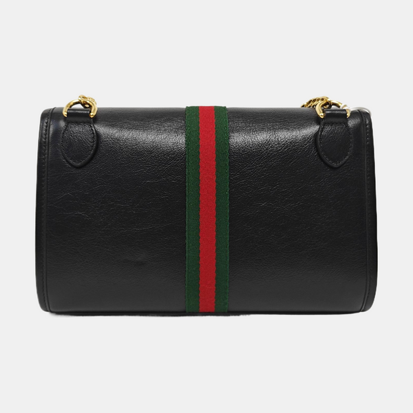 Rajah Small Calfskin Black