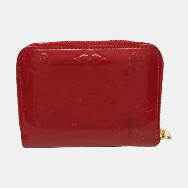 ZIPPY Patent Leather Red Wallet