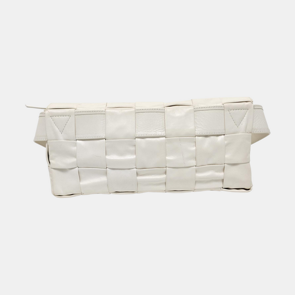Cassette Medium Calfskin White