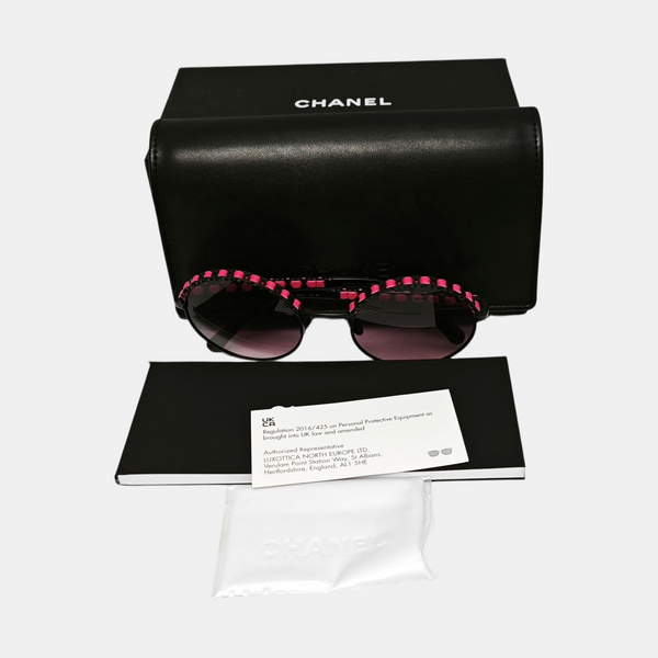 Synthetic Sunglasses Red