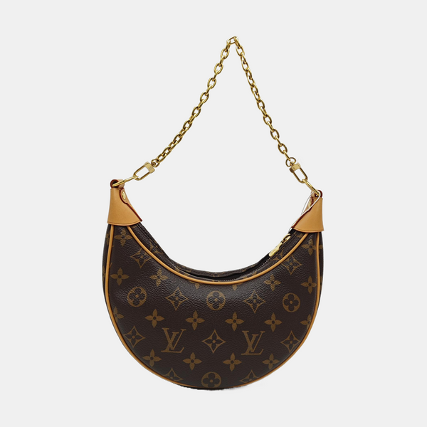 LOOP Monogram Coated Canvas Brown