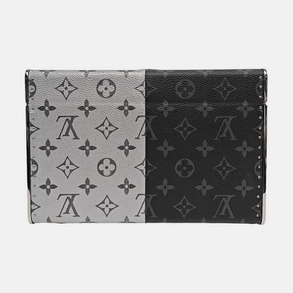 Monogram Coated Canvas Mini Gray