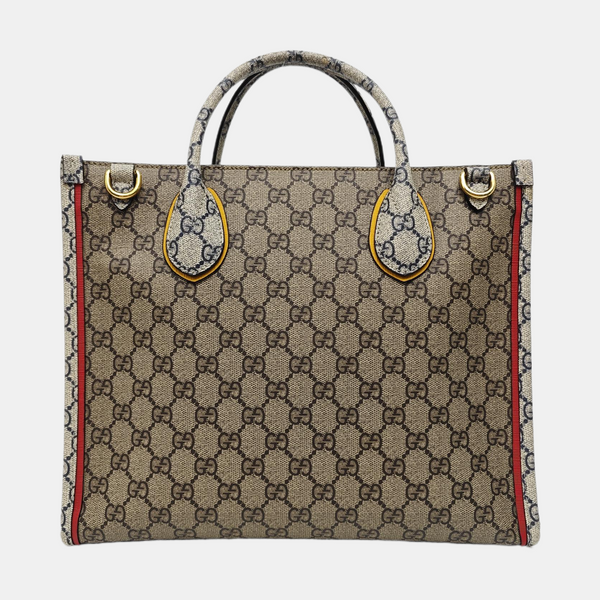 Retro Small Monogram Coated Canvas Beige