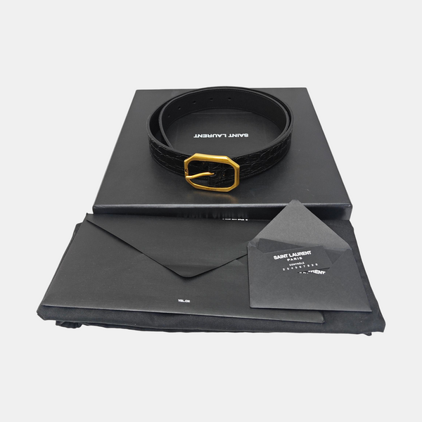 Leather Belt Black