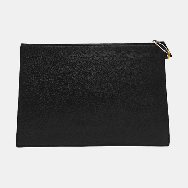 GG Marmont Large Calfskin Black